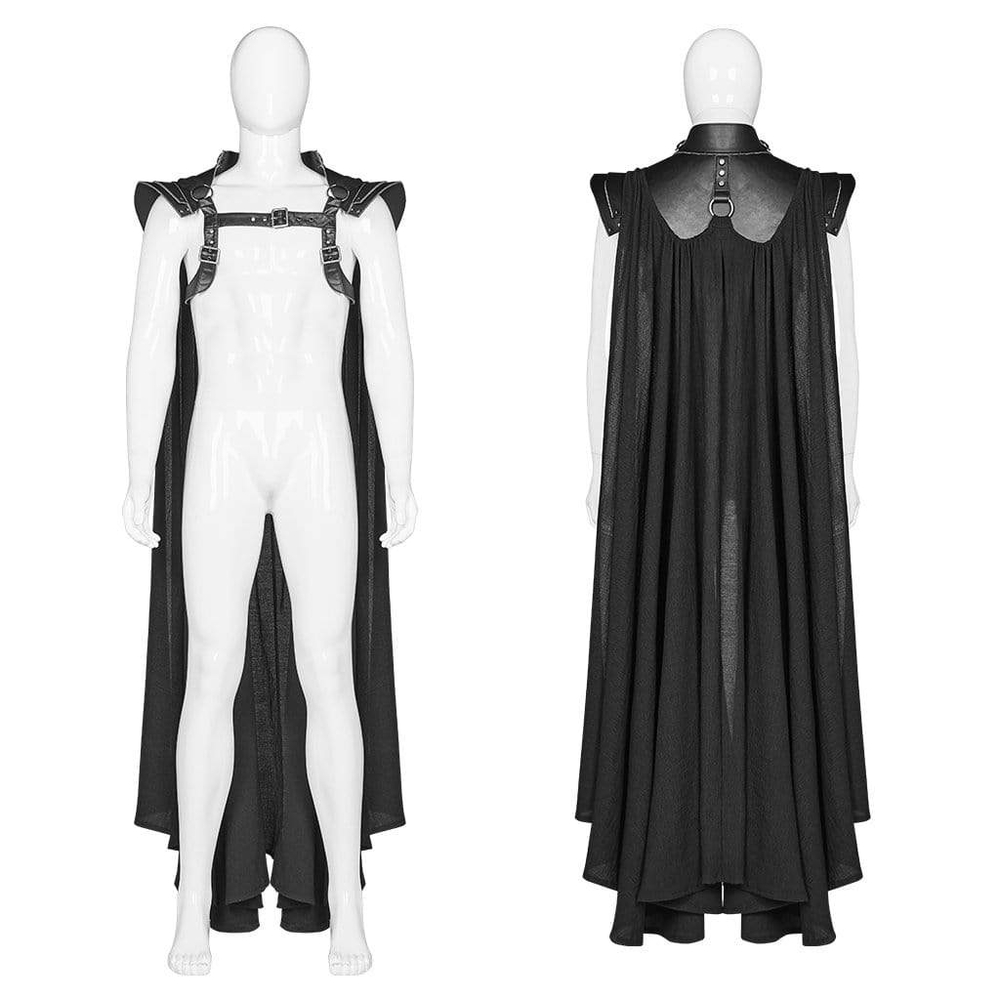 Mens 2XL-3XL Punk Rave Warrior Cloak
